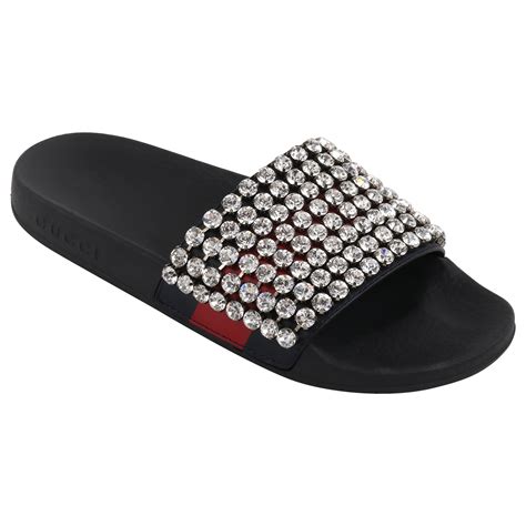 daimond gucci slides price|affordable gucci slides.